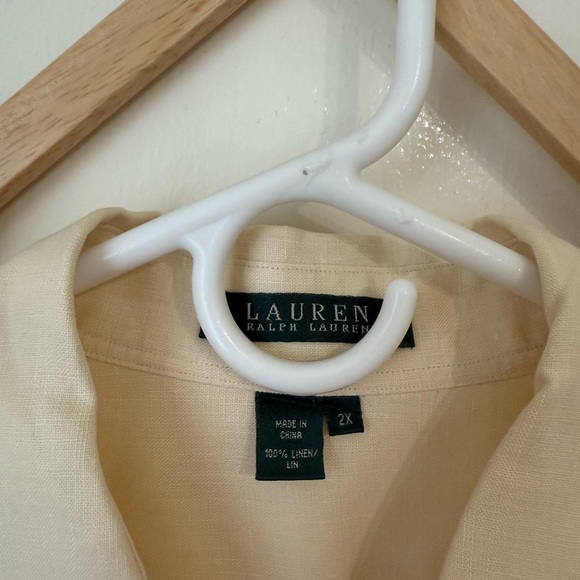 Lauren Ralph Lauren 100% linen shirt - Picture 2 of 9